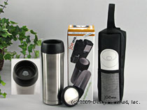 JOEmo Coffee travel mug with case, 12oz....