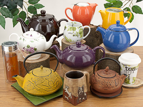 Teapots selected first for quality, then for value.