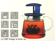 Finum Tea Control 0.8 Teapot...