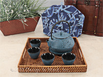 Square Rattan Tray...