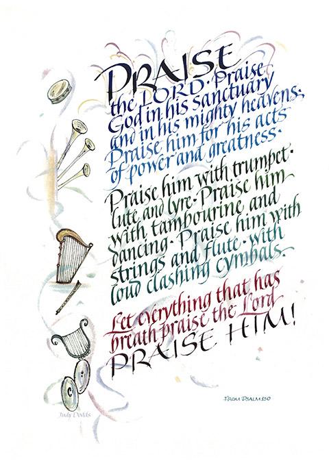 Card - Psalm 150