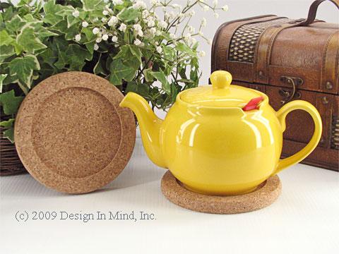 Tidies and trivets protect your table from tea and heat.