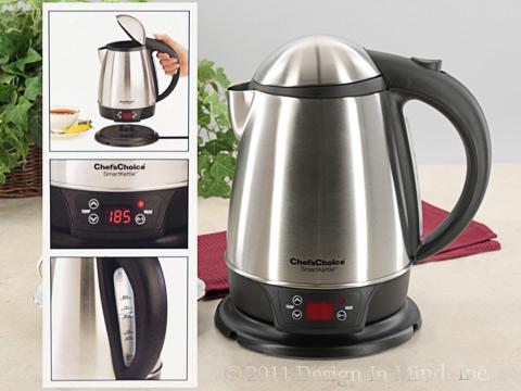Cordless Electric SmartKettle - Chefs Choice