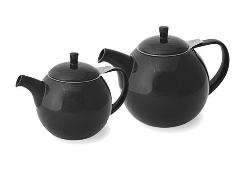 ForLife Curve teapot, black graphite 