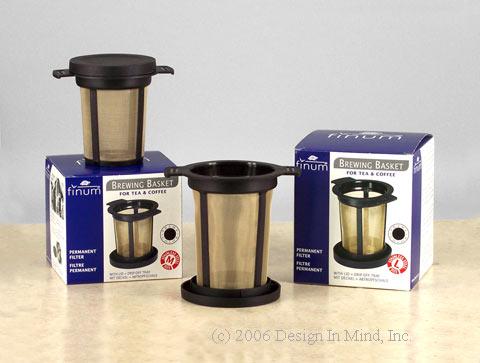 Many choices in stainless steel and cotton reusable  brewers and infusers.