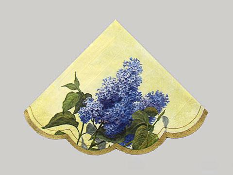 Lilac Cream napkin