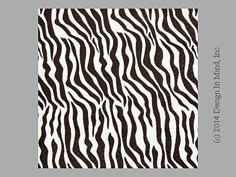 Zebra napkin