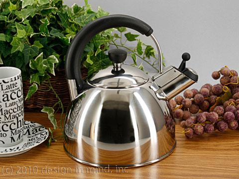 Stovetop stainless steel kettles... efficient and easy to use.