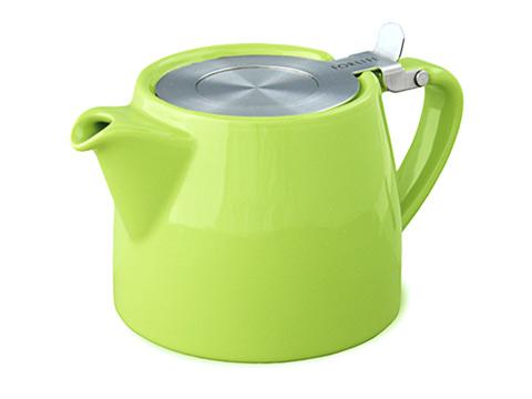 Stump teapot-lime