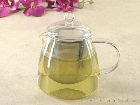 Japanese glass tea pot 24 oz.