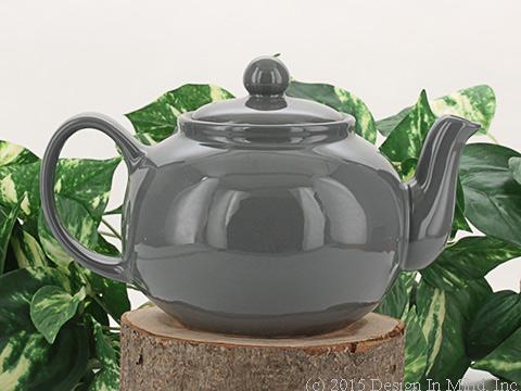Stone Grey RSVP Teapot