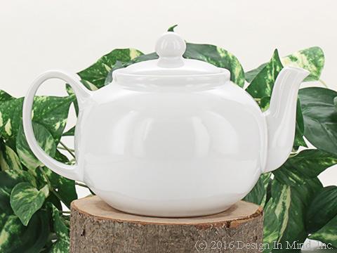 Classic White RSVP Teapot