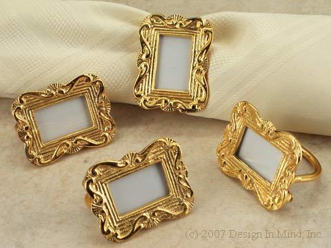 Picture Frame Napkin Rings
