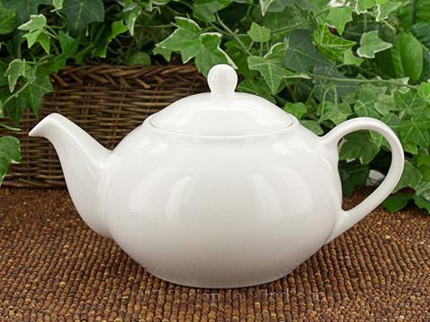 MW White Basics Teapot